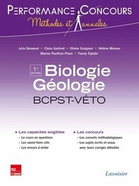 BIOLOGIE-GEOLOGIE 1RE ANNEE BCPST-VETO (COLLECTION LE TOUT-EN-1)