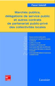 MARCHES PUBLICS, DELEGATIONS DE SERVICE PUBLIC ET AUTRES CONTRATS DE PARTENARIAT PUBLIC-PRIVE DES CO
