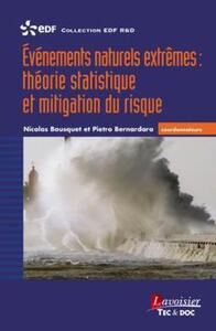 Événements naturels extrêmes : théorie statistique et mitigation du risque