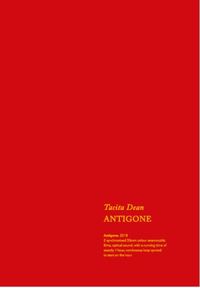 Tacita Dean Antigone Basel /anglais