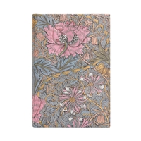 12-Mois 2025 Morris Chevrefeuille Rose Mini Un Jour par Page