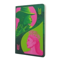 WICKED Cahier Le Rose Va de Pair avec le Vert A5 LIG. 80p.