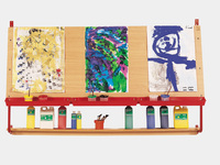 PANNEAU MURAL DE PEINTURE