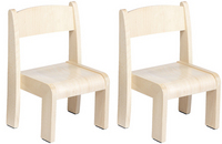 LOT DE 2 CHAISES TAILLE 0