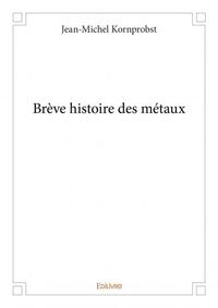 Brève histoire des métaux