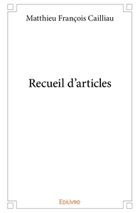Recueil d'articles
