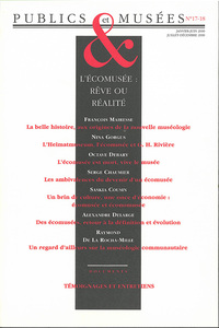 Publics et Musées n° 17-18