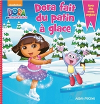 Dora fait du patin à glace