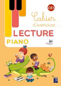 Lecture Piano CE1, Cahier d'exercices