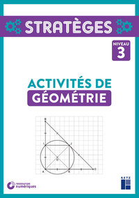 Stratèges Activités de géométrie niveau 3, Photofiches + CD-Rom