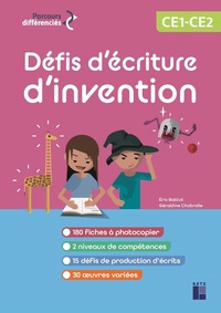15 Défis d'écriture CE1-CE2 - + ressources numériques