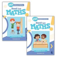 Haut les maths ! CE2 - Fichier de l'élève en 2 volumes - Programmes 2025