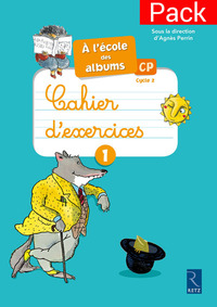 A l'école des albums série bleue CP, Pack de 10 cahiers d'exercices 1