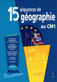 15 SEQUENCES GEOGRAPHIE CM1