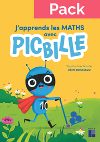 Pack de 10 - J'apprends les maths avec Picbille CP - Fichier de l'élève en 1 volume - éd. 2025