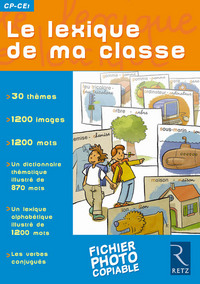 LEXIQUE DE MA CLASSE CP CE1 FI