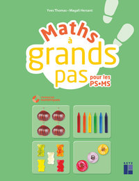 MATHS A GRANDS PAS PS MS + CD + TELECHARGEMENT