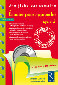 Écouter pour apprendre (+ 2 CD audio)