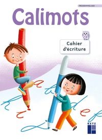 Calimots CP, Cahier d'écriture