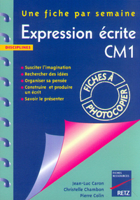 EXPRESSION ECRITE CM1 ELEVE