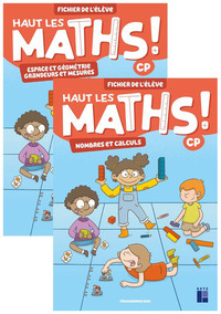 Haut les Maths ! CP, Fichier de l'élève en 2 volumes 