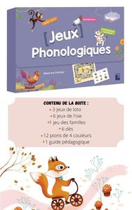 MALLETTE DE JEUX PHONOLOGIQUES CYCLES 1 ET 2