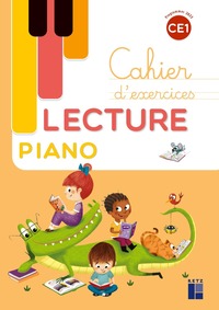 Lecture Piano CE1, Cahier d'exercices