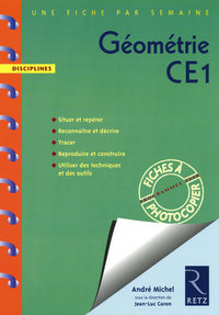 GEOMETRIE CE1 UNE FICHE PAR SEMAINE DISCIPLINES