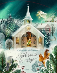 Noël sous la neige. Calendrier de l Avent