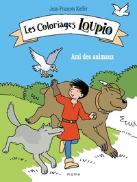 Les coloriages Loupio - Ami des animaux