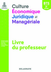 Culture économique, juridique et managériale (CEJM) 2e année BTS SAM, GPME, NDRC (2019) - Livre du professeur pochette