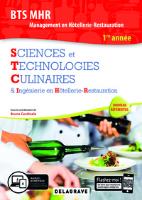 Sciences et Technologies Culinaires (STC) 1re année BTS MHR (2019) - Pochette élève