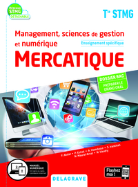 Management, Sciences de gestion et numérique, Mercatique - Réseaux STMG Tle STMG Enseignement spécifique, Pochette de l'élève