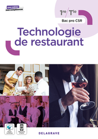 Technologie de restaurant 1re, Tle Bac Pro CSR, Pochette de l'élève