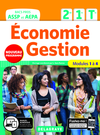 Economie Gestion - Modules 1 à 4 - Bac Pro ASSP, AEPA, Pochette de l'élève