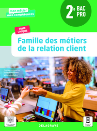 Famille des métiers de la relation client 2de Bac Pro MRC, Pochette de l'élève