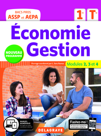 Economie Gestion - Modules 2 à 4 - 1re, Tle Bac Pro ASSP, AEPA, Pochette de l'élève