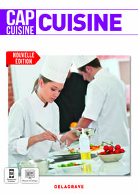 Cuisine CAP Cuisine, Pochette de l'élève