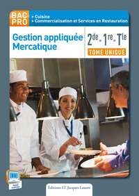 Gestion appliquée et Mercatique Bac Pro Cuisine, CSR, Livre de l'élève