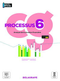 Processus 6 - Analyse de la situation financière BTS Comptabilité Gestion (CG) (2021) - Pochette élève