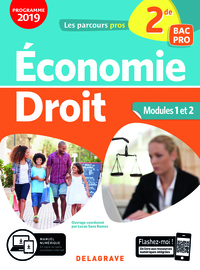 Economie Droit - Les parcours pro - Modules 1 et 2 - 2de Bac Pro, Pochette de l'élève