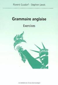 GRAMMAIRE ANGLAISE - EXERCICES