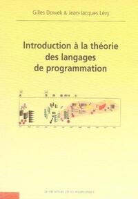 INTRODUCTION A LA THEORIE DES LANGAGES DE PROGRAMMATION