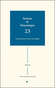 Syntaxe & sémantique, n° 23/2023