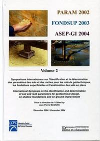 PARAM 2002 FONDSUP 2003 ASEP-GI 2004 VOLUME 2