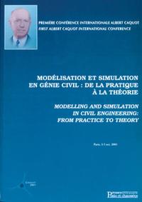 MODELISATION ET STIMULATION EN GEN IE CIVIL DE LA PRATIQUE A LA THEORIE