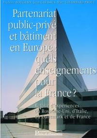 Partenariat public-privé et bâtiment en Europe