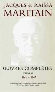 OEUVRES COMPLETES MARITAIN XII