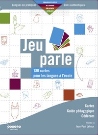 JEU PARLE - 180 CARTES POUR LES LANGUES A L'ECOLE - NIVEAU A1 - ALL/ANG/ESP/FRANCAIS FLE/FLS