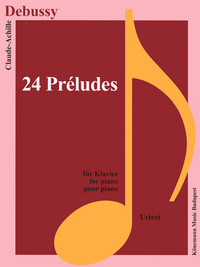 Partition - Debussy - 24 Préludes - pour piano